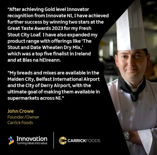 Gold Level Innovator Award for Carrick Foods
